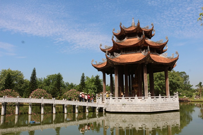 visiter hanoi ancien pagode de nom pavillon deesse